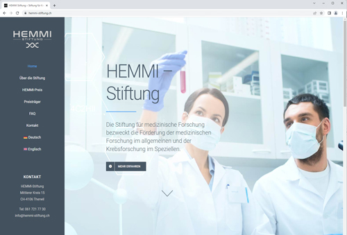 HEMMI Stiftung Krebsforschung